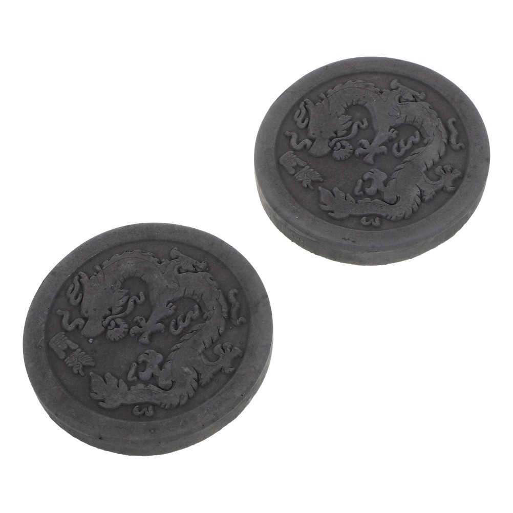 2 Pcs Rubbing Mold Brick Pattern Creative Study Material Chinese Han