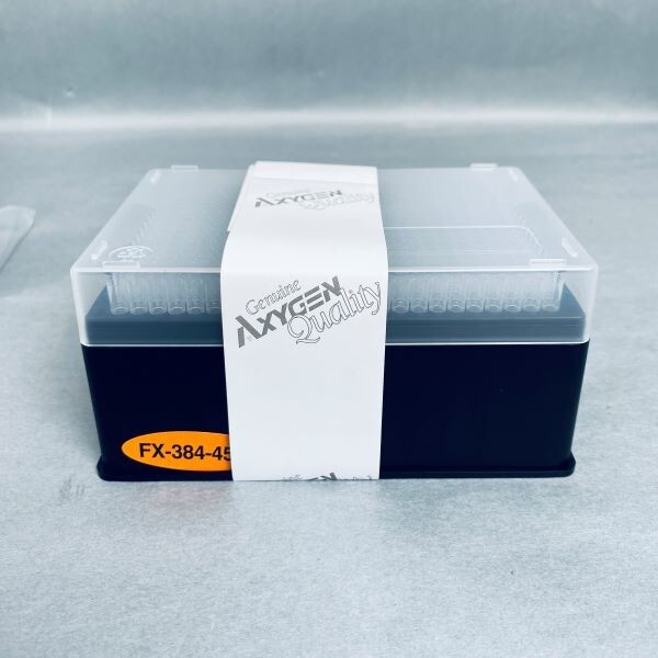 Axygen Pipette Tips 45 ul Fine Point 2 Racks with 384 Tips Each