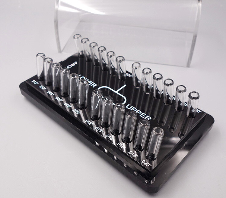 Dental Orthodontic Arch wire Storage Box Organizer Holder Acrylic Placement Case