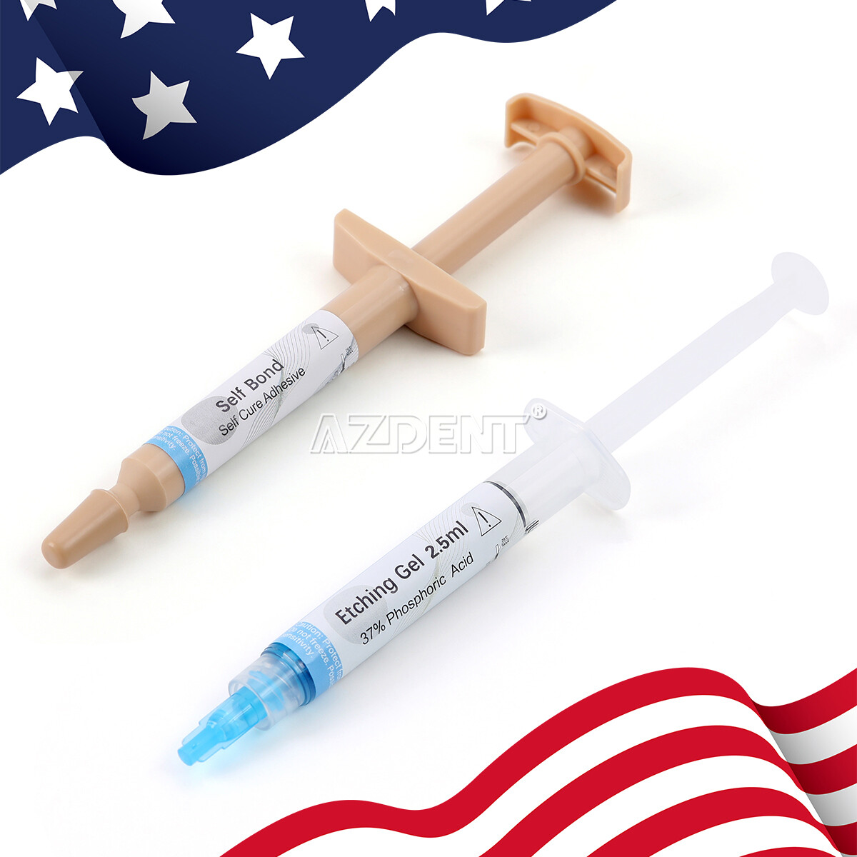 Dental Ceramic Brackets Roth.022 Hooks 345/Orthodontic Braces Bonding Adhesive