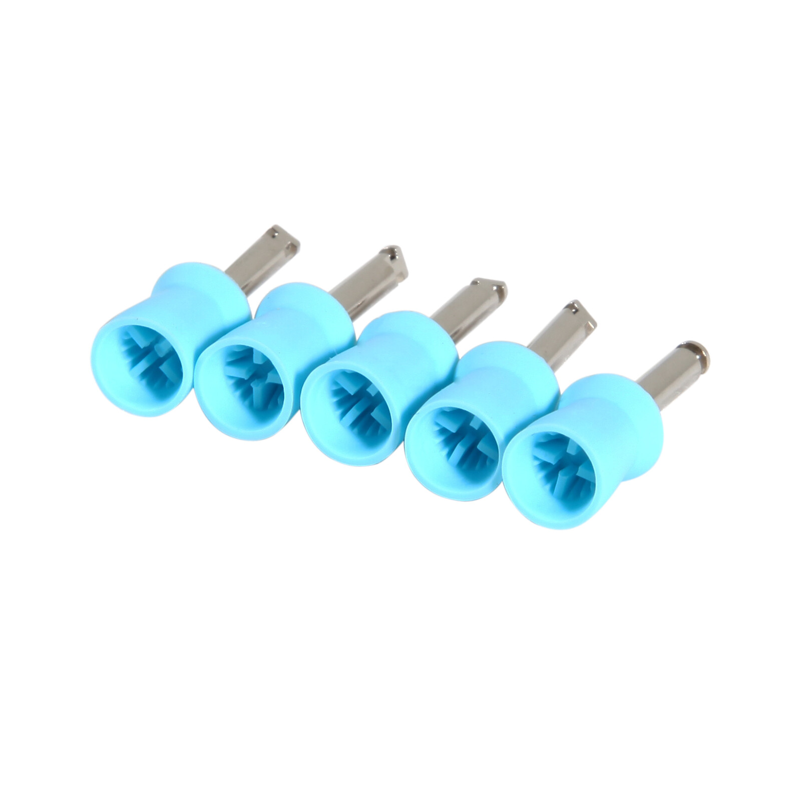 100Pcs Dental Rubber Prophy Cups Teeth Polish Polishing Latch Type Blue Kit USA