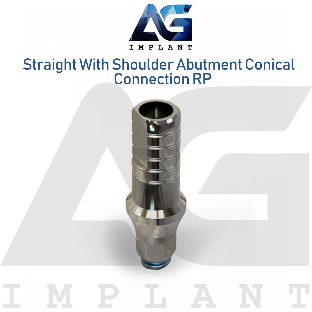 5 Straight Shoulder Prosthetic Conical Connection RP Titanium 2.65mm