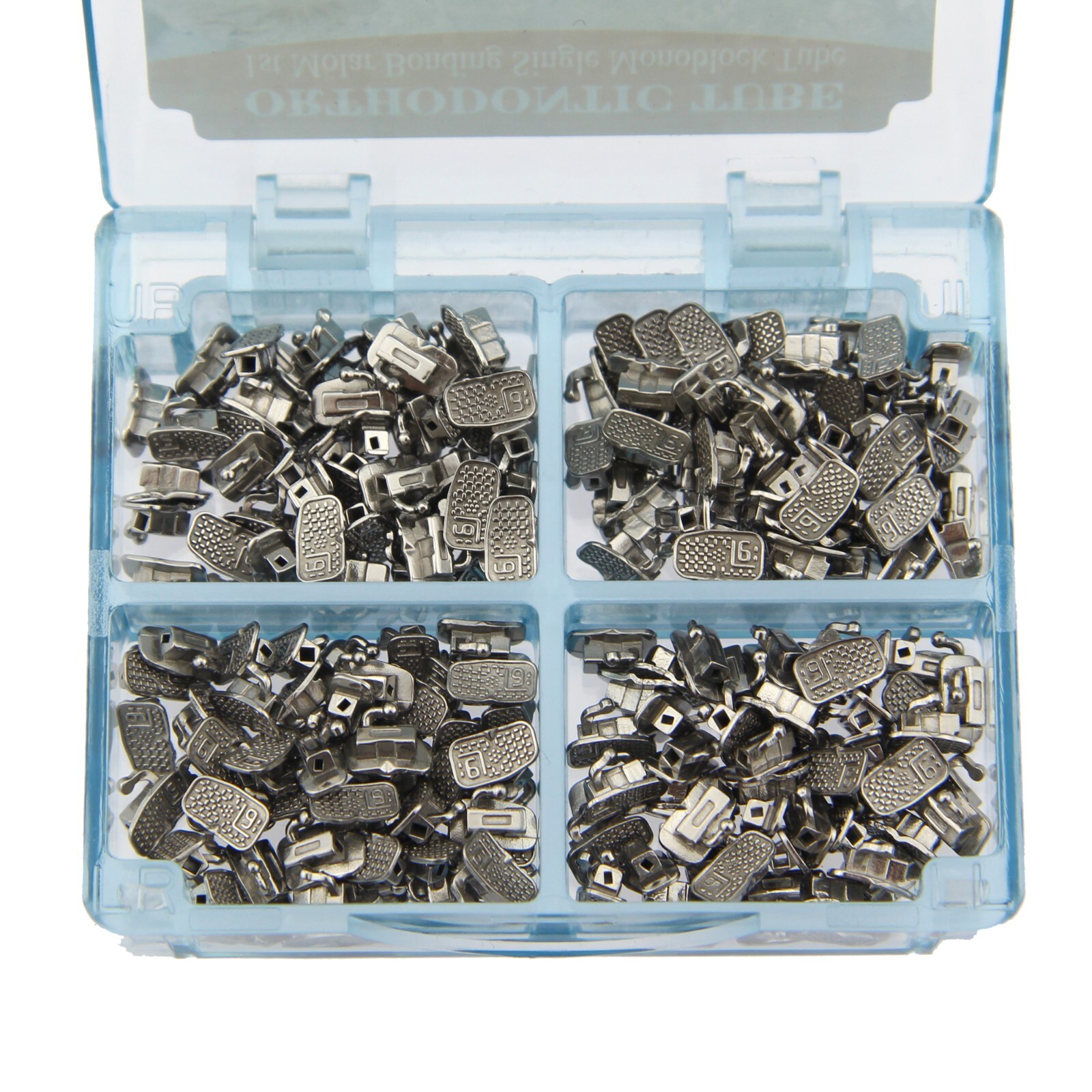 200pc Orthodontic Buccal Tubes Monoblock 2nd 1st Molar MBT Roth 022 UR UL LL LR