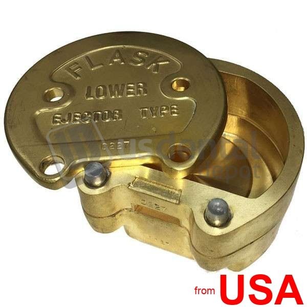 BESQUAL Lower Denture Flask, Ejector Type. Made of high quality bronze a 100692