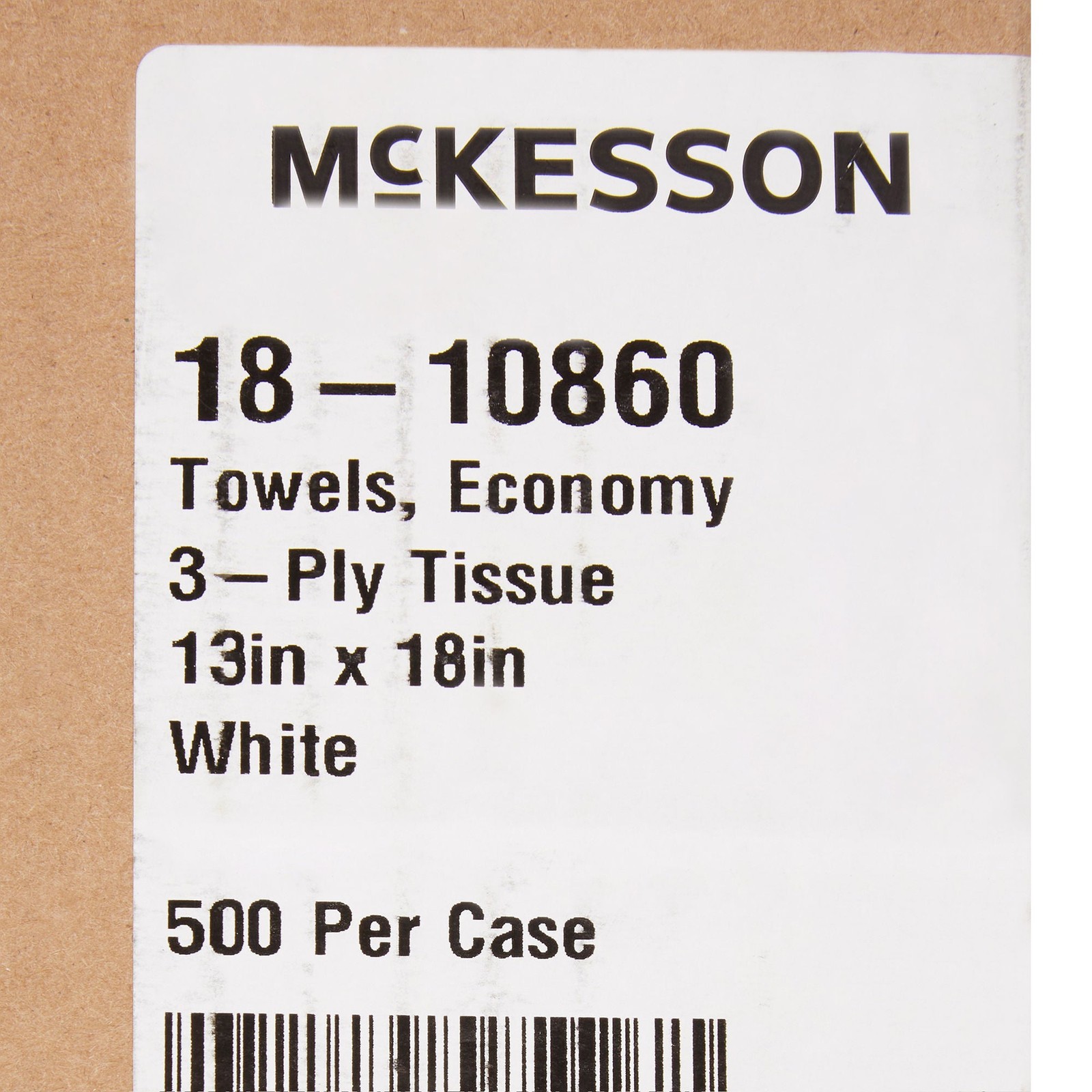 McKesson Procedure Towel Diamond Embossed / Non-Radiopaque 1 Case(s) 1 Towels/