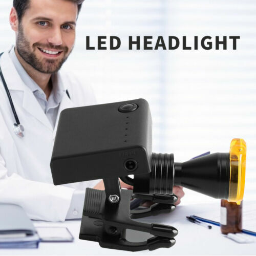5W Dental Wireless High Brightness LED Headlight with Optical Filter Clip DY-011