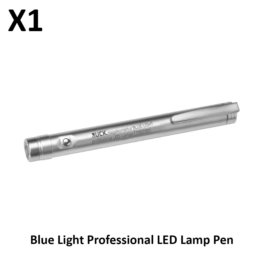 Ruck Blue Light Professional LED Lamp Pen UV Pedicure Manicure Gel Nail Polish