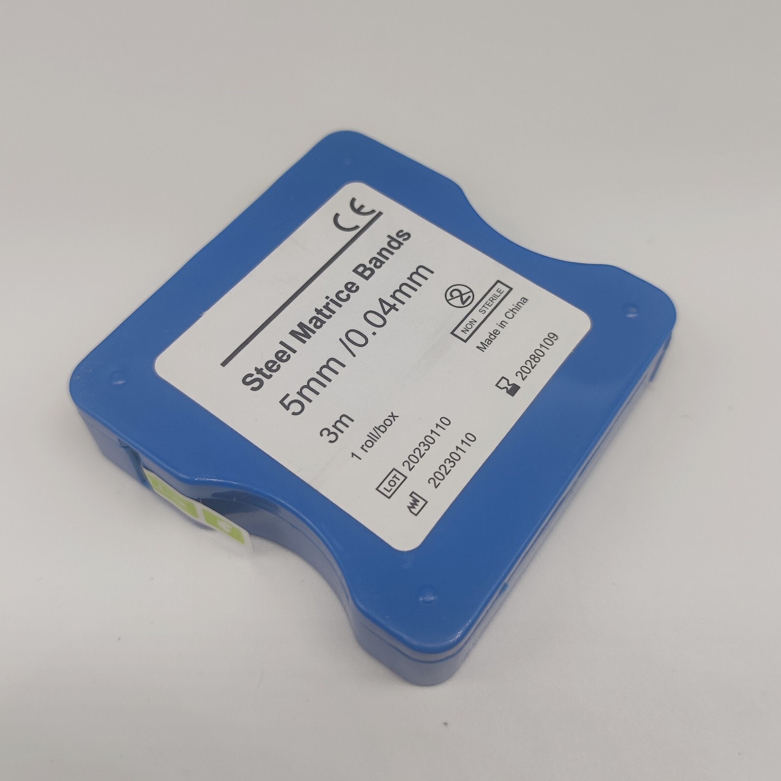 Dental Metal Matrix Bands Striproll Stainless Steel width 5/6/7mm 0.04mm