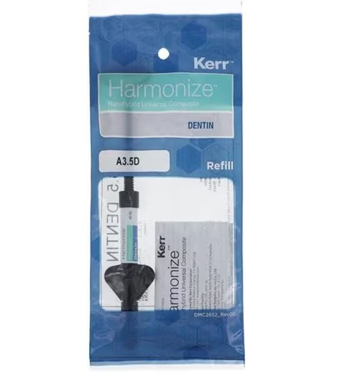 *1-Pack* Kerr Harmonize Nanohybrid Universal Composite Dentin Refill A3.5D 36405
