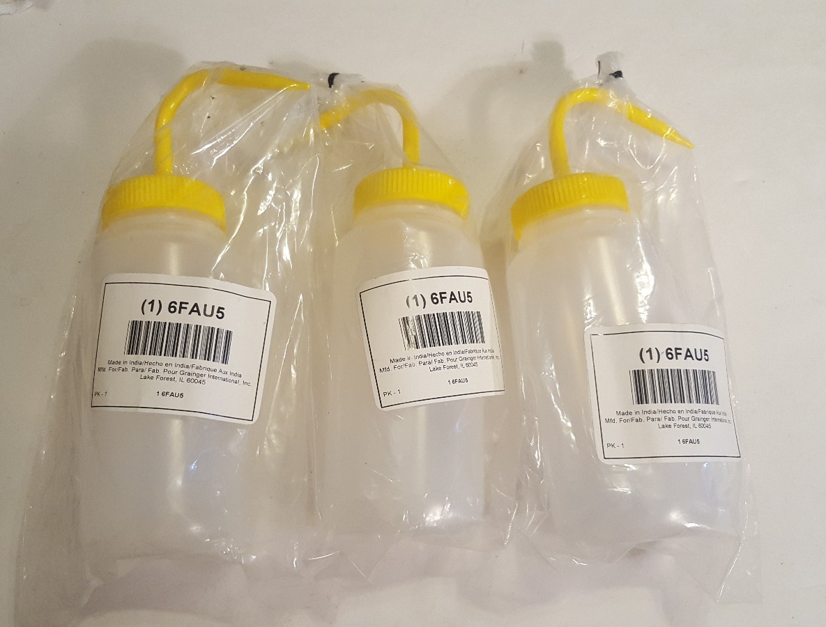 3ct Wash Bottles 6FAU5