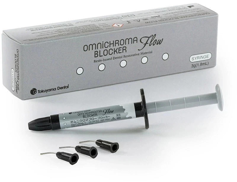 Tokuyama 10222 Omnichroma Blocker Flow Restorative Syringe 3gm FREE SHIPI