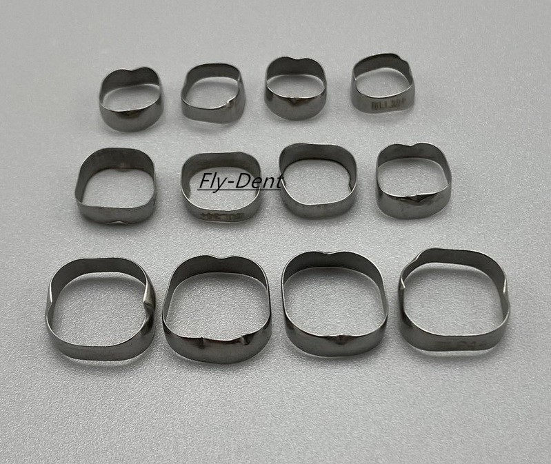 Dental Orthodontic 1st Plain Molar Bands Buccal Tubes Cleats Roth 022 #29-44+
