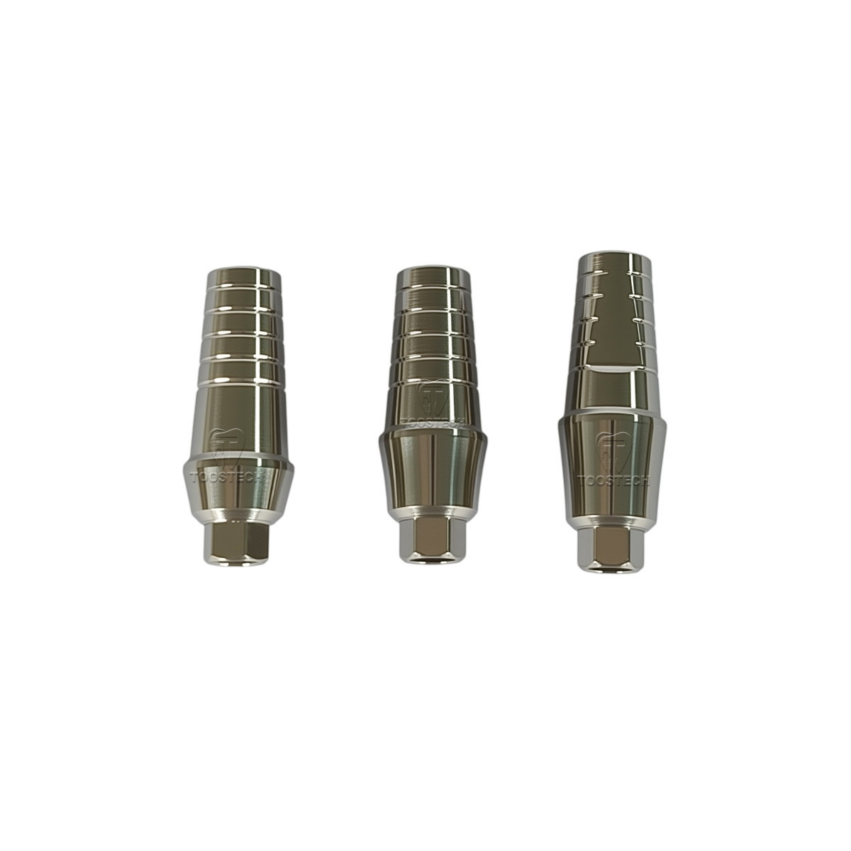 Cemented Abutment Titanium Straight Abutment compatible with Zimmer TSV 3.5