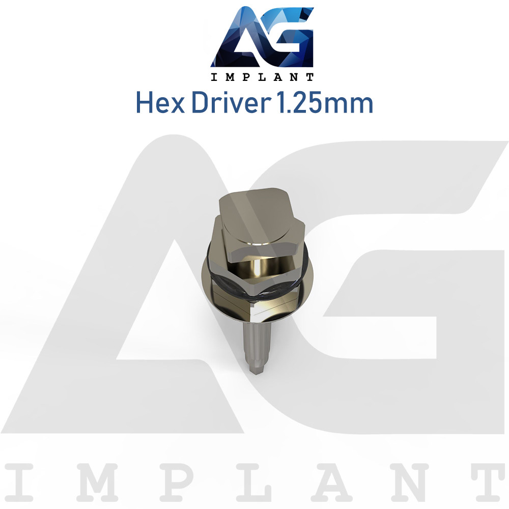 Hex Driver 1.25mm Manual Screwdriver Abutment Tool For Dental