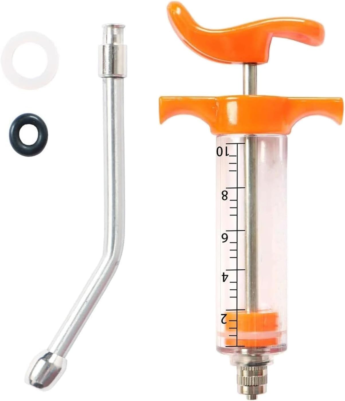 Compatible with Livestock Reusable Adjustable Animal Drench Nozzle 10ml
