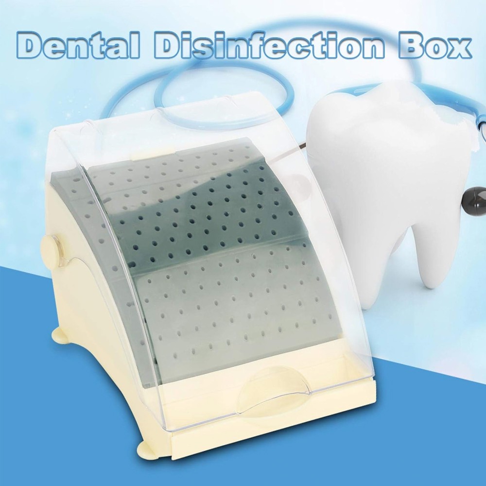 Dental Bur Block / Holder / Station with Pull out Drawer – Holds 142 Burs