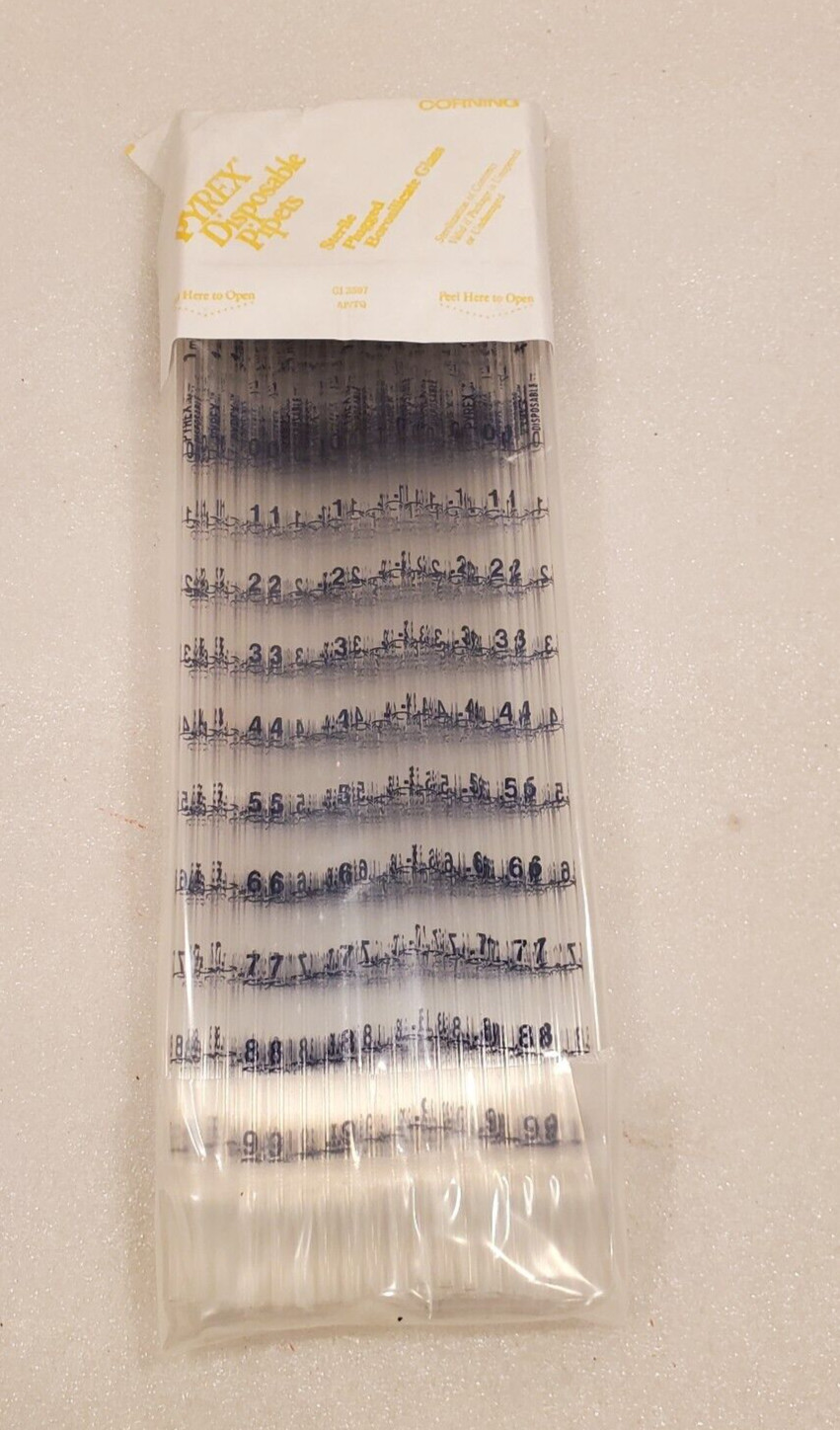 50-Pack FisherBrand 1mL in 1/10 Disposable Serological Pipet Pipette Sterile