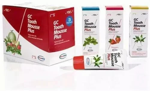 GC Tooth Mousse Plus Topical Tooth Crème Strengthen Tooth Surface Any Flavor