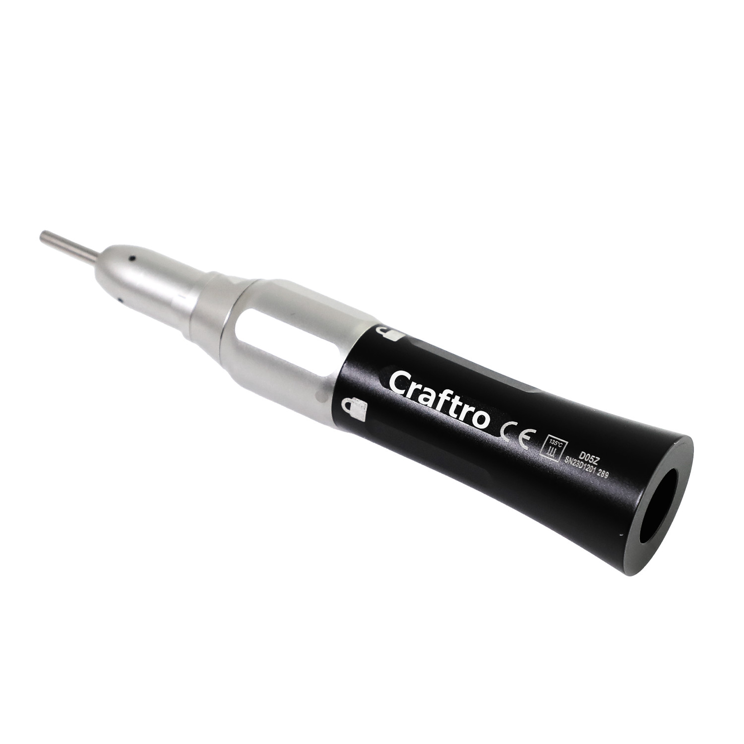 Craftro 35K Dental Lab E-Type Portable Micromotor with Straight Handpiece 3/32»