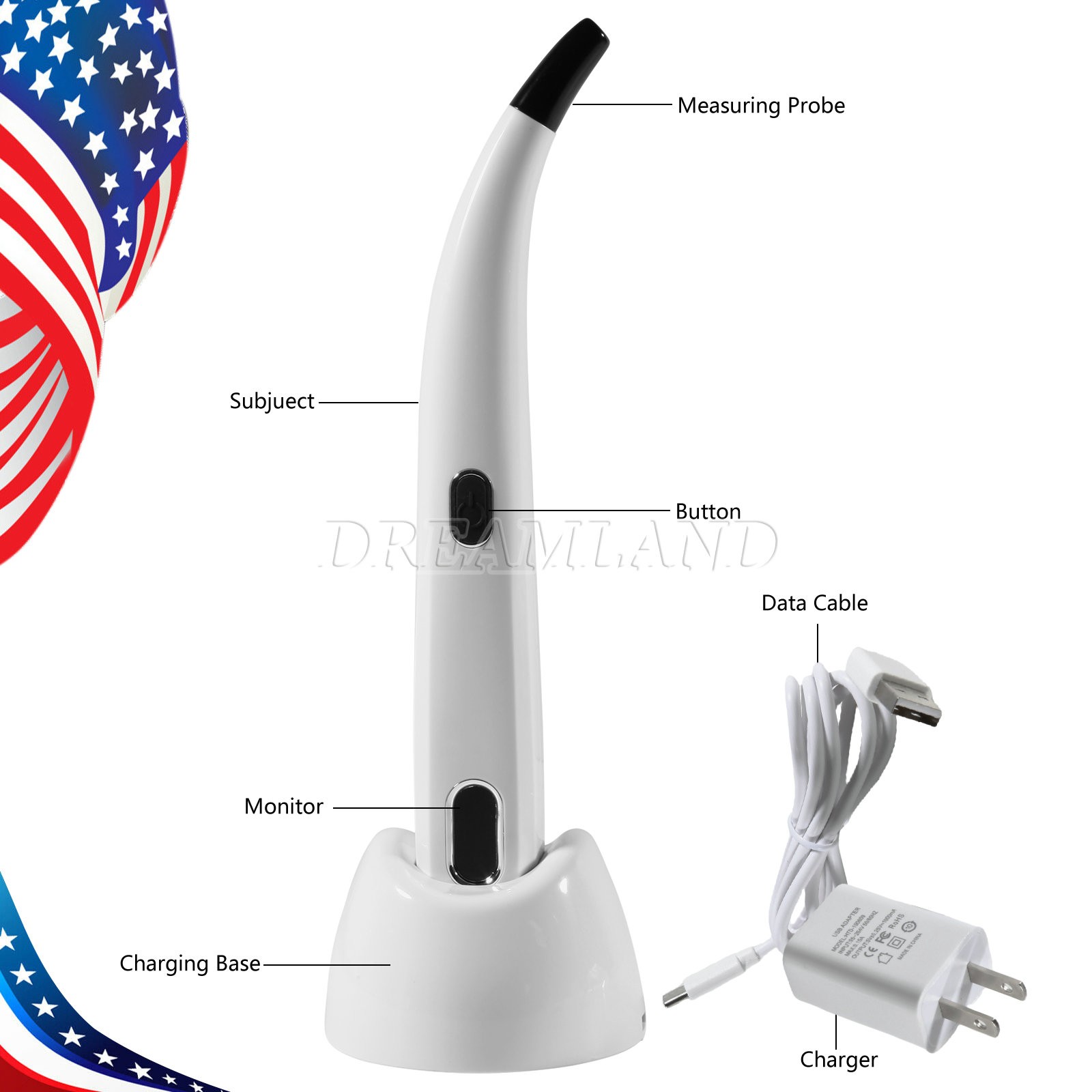 Dental fit OSSTEM ISQ Implant Stability Meter Osseointegration Monitor USA