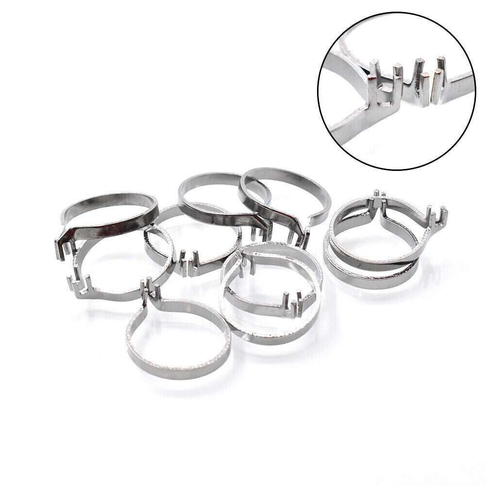 Dental Stainless Steel Sectional Contoured Matrices Matrix Delta Ring/Clamp