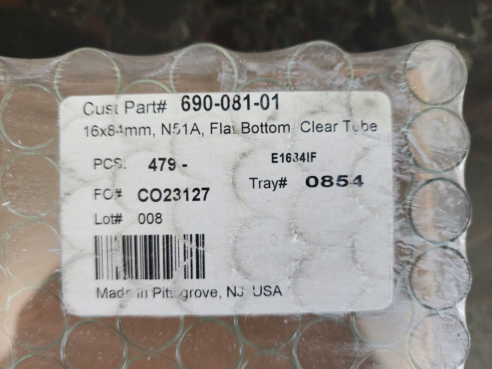 Shell Vial 16mm × 81mm