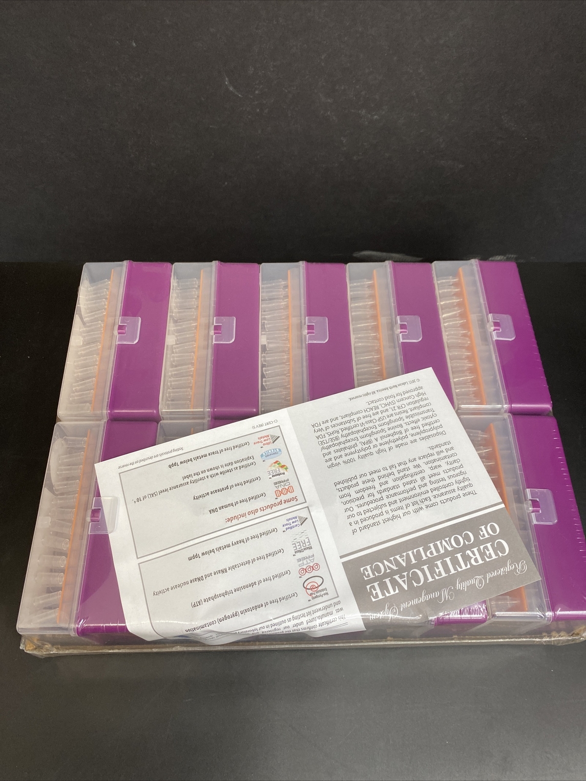 VWR Pipette Tips 20 ul for Rainin LTS 20 Racks with 96 Tips Each