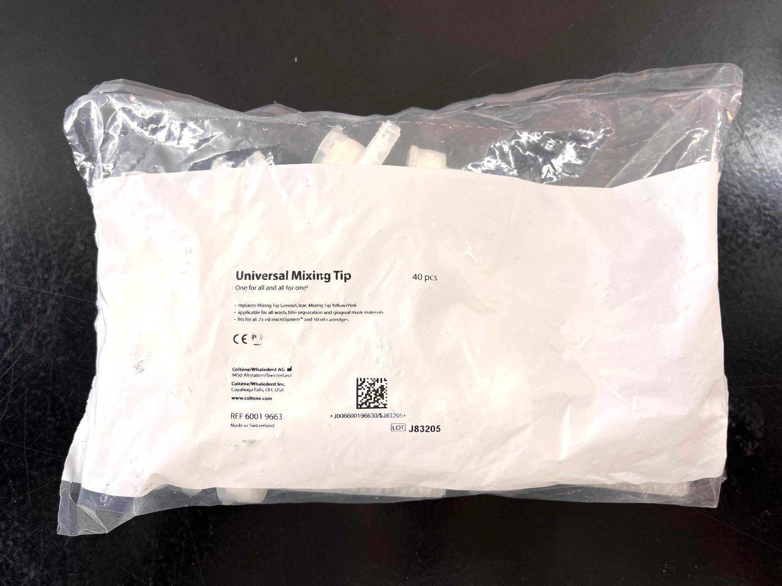 Coltene Whaledent Universal Mixing Tip (bag of 40) Part# 60019663
