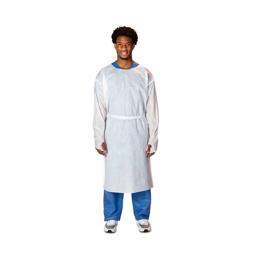 Box Of 100 Sterile Medical Gowns Level 2 Size XXL Isolation AAMI2 Hospital