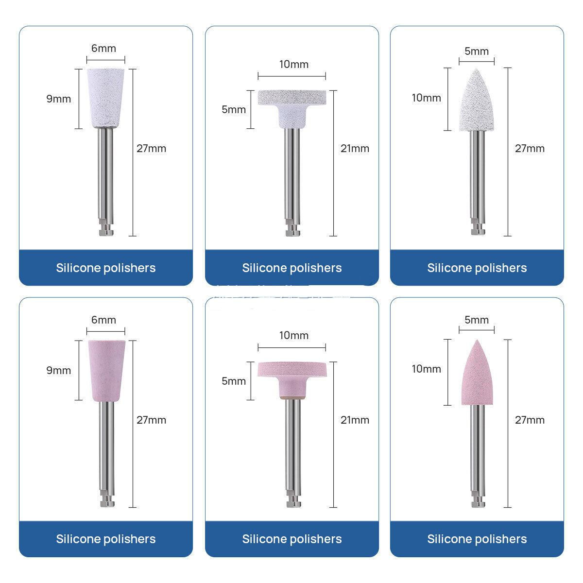 Dental Lab Composite Polishing Burs Kit Ceramics Disc Burs 35 Pcs/12 Pcs Brushes