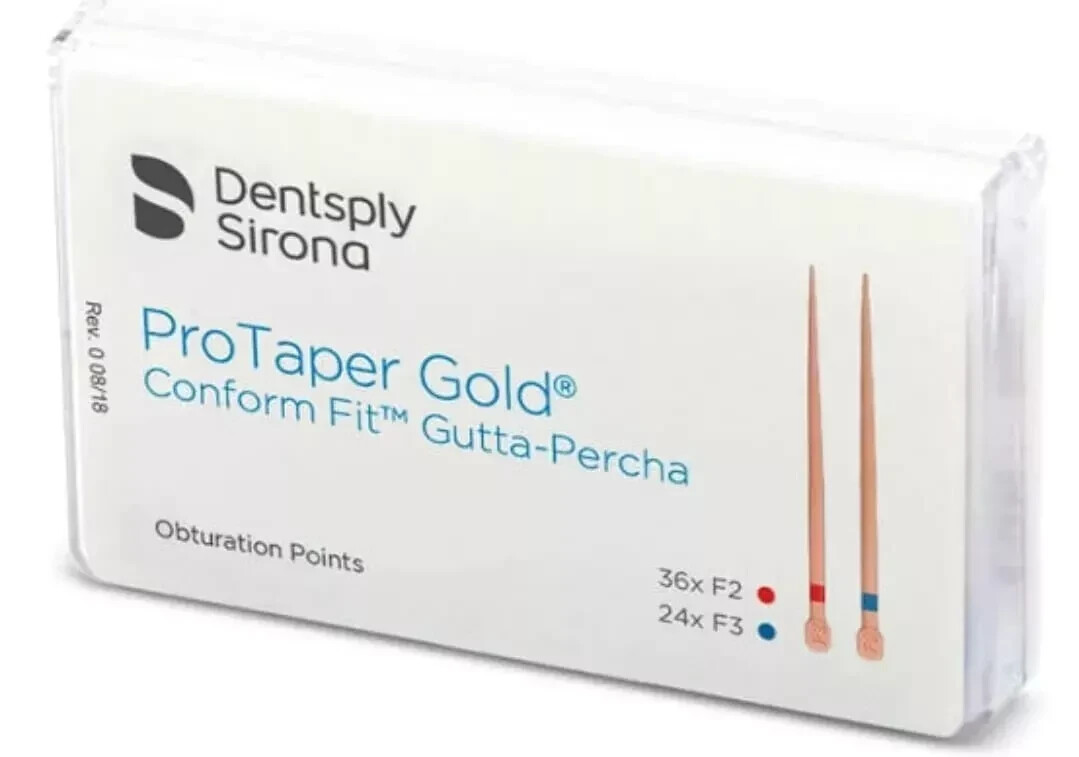 Dentsply Protaper Gold F2-F3 Conform Fit Gutta-Percha Points
