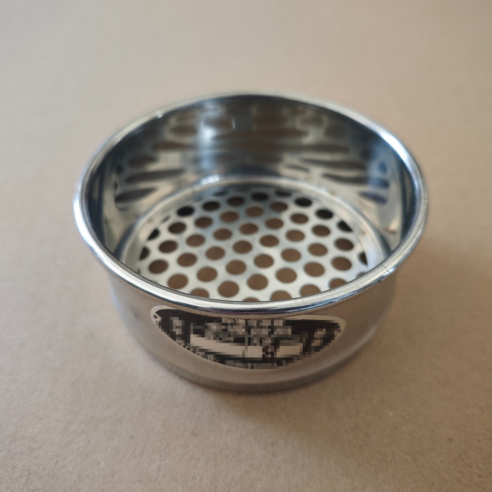 4in Round Hole Integrated Lab Test Sieve Dia 10cm Stainless Metal Filter