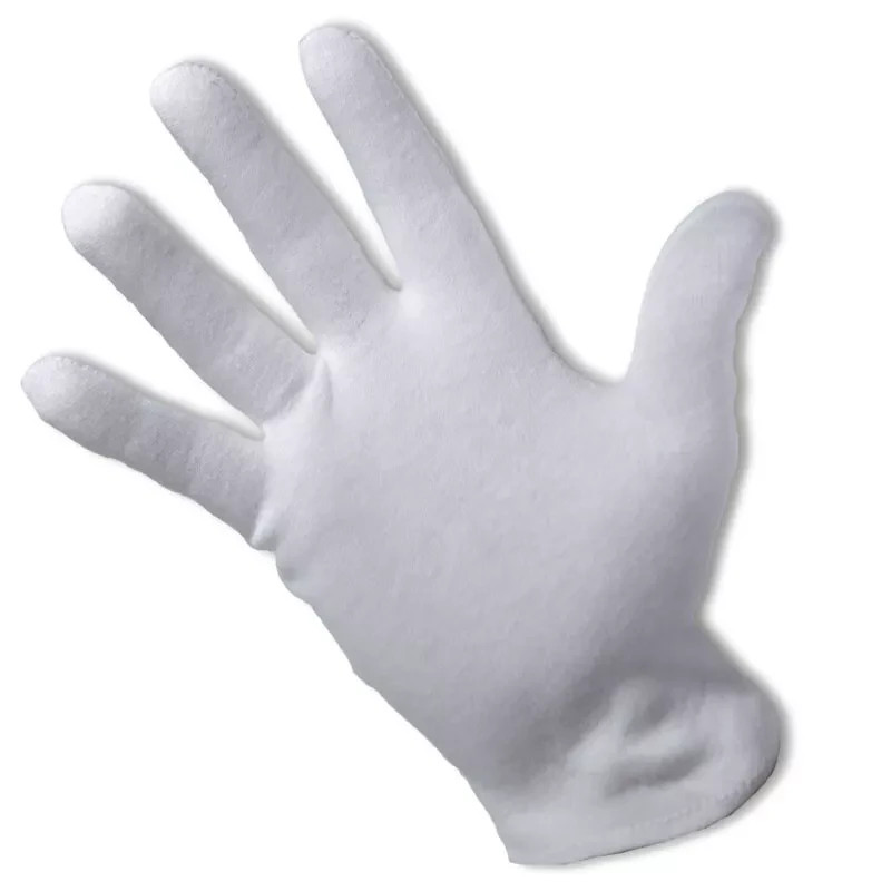 100% COTTON WHITE GLOVES Sizes – S,M L & XL Moisturising Eczema Butler Beauty