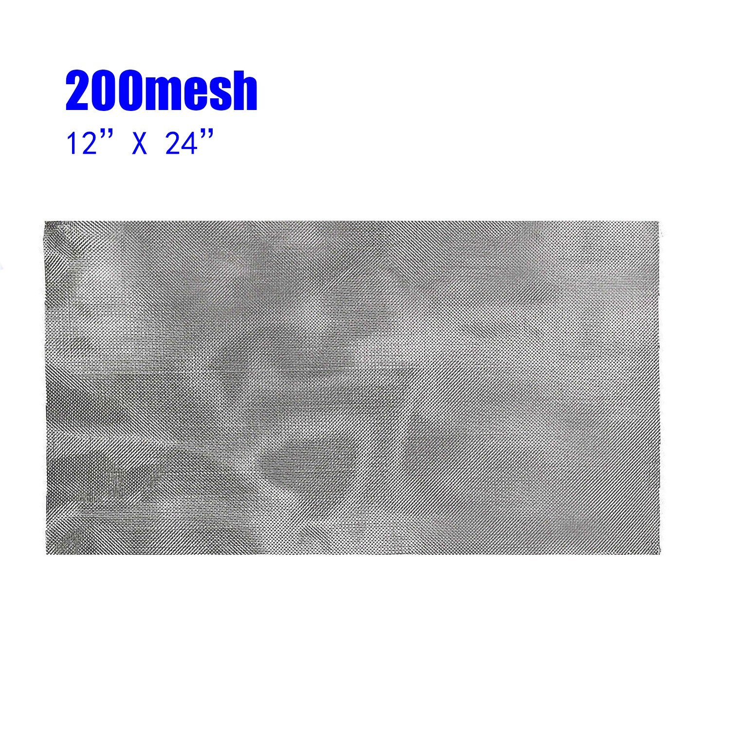 75Micron Mesh Stainless Steel Woven Wire Cloth Screen Filter Sheet 30cm X 60cm