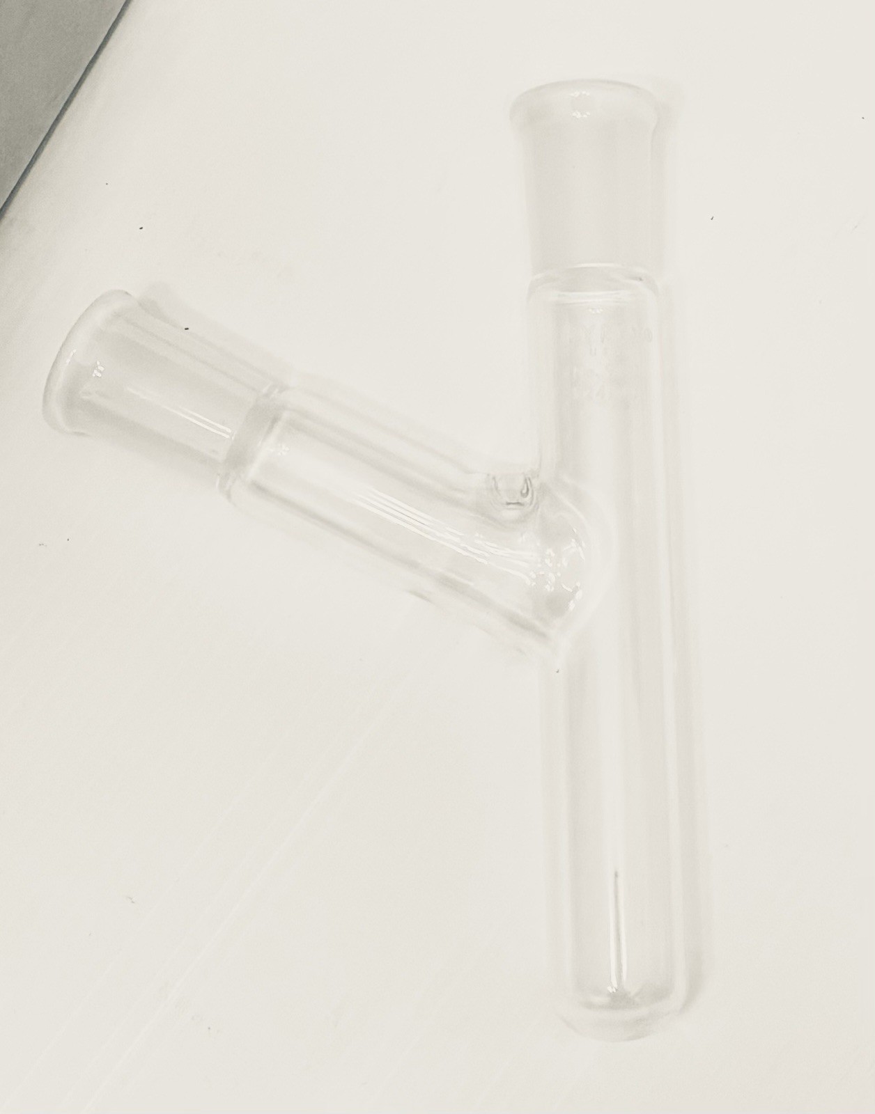 Corning 9601-24 PYREX Combination Reaction & Receiver Tube with Two 24/40 Joint