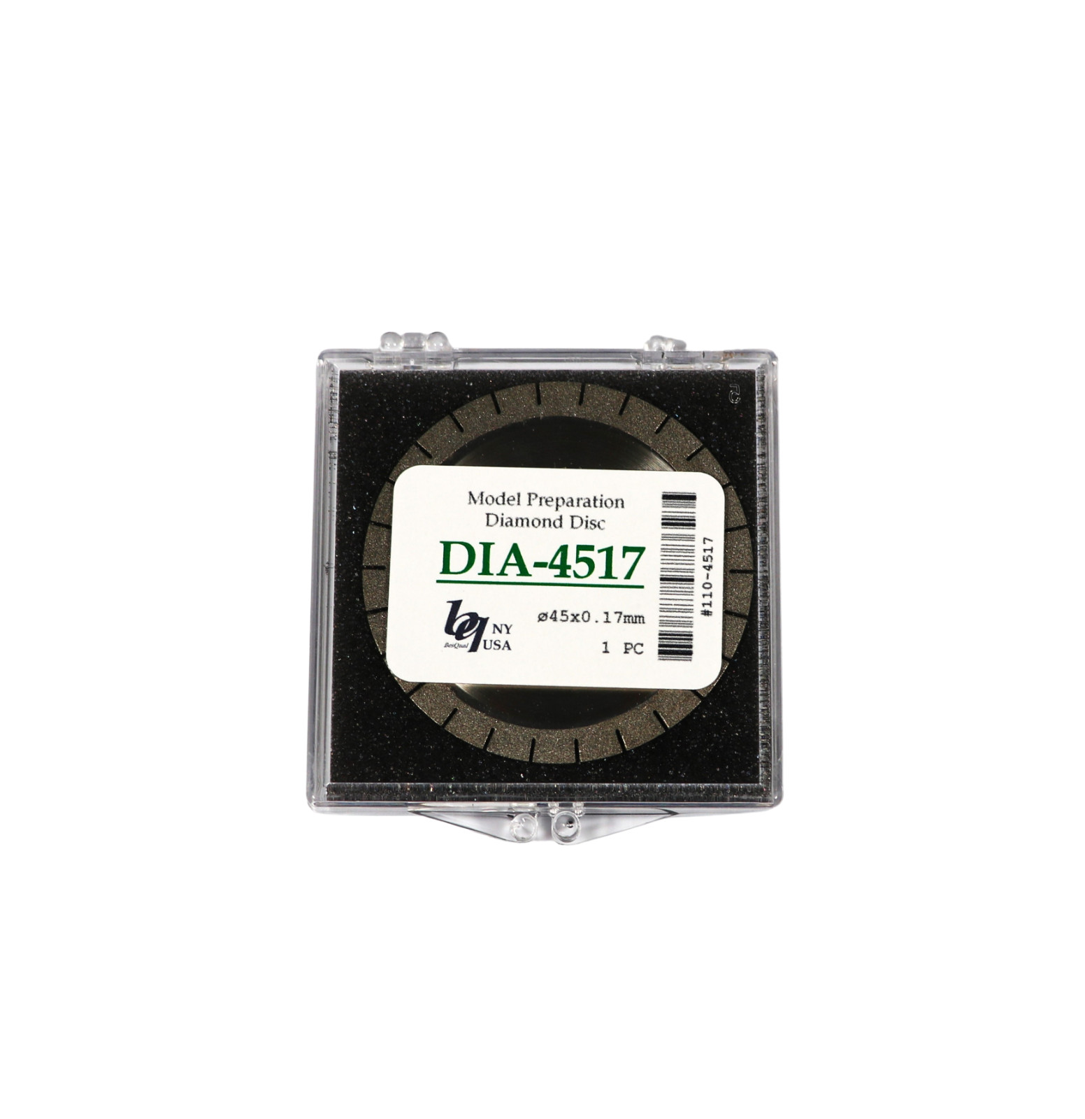 BesQual Dental Diamond Model Preparation Disc Acrylic DIA-4517 45×0.17mm