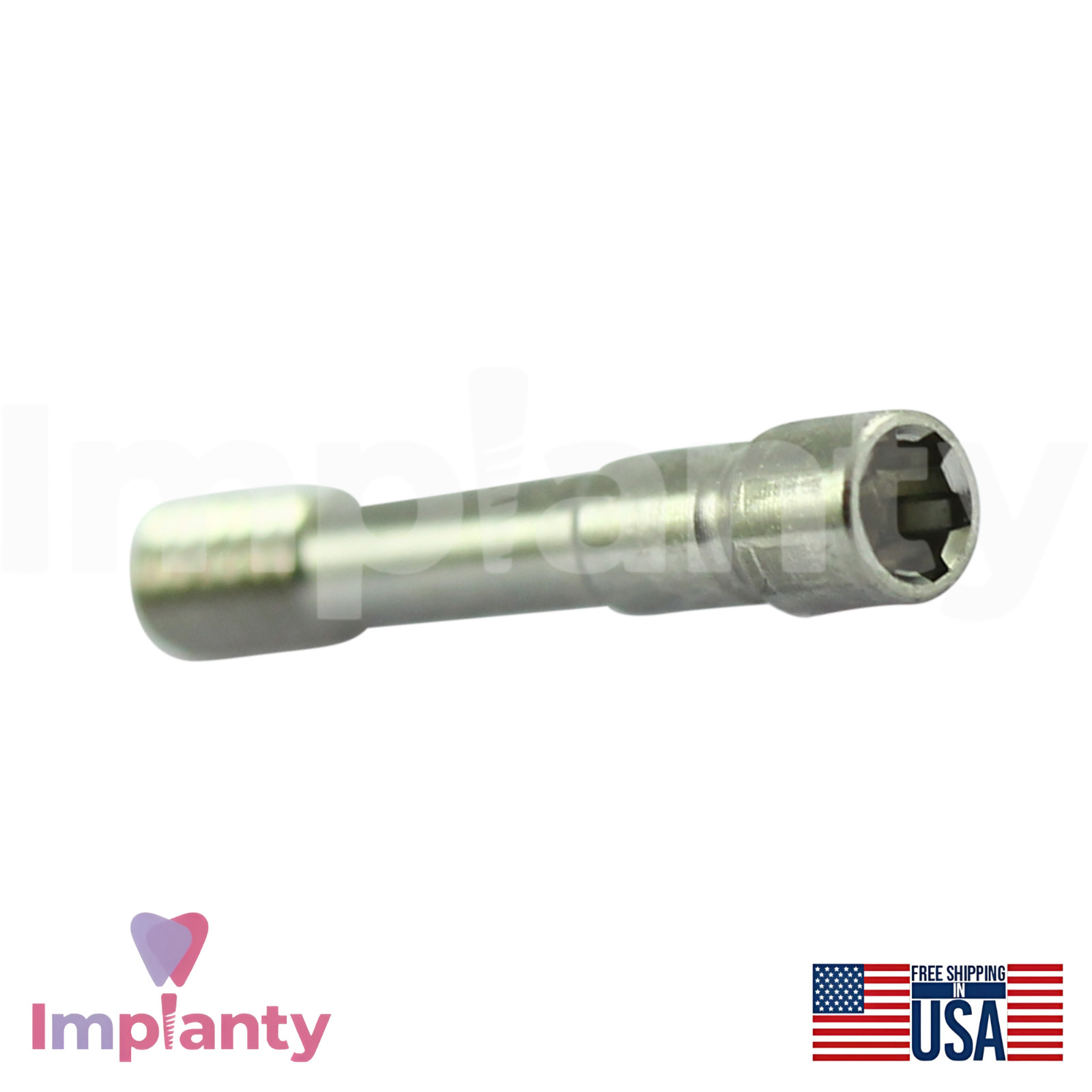 5x Neodent GM Compatible Titanium Base Ø4.5mm Prosthetic Grand Morse Connection