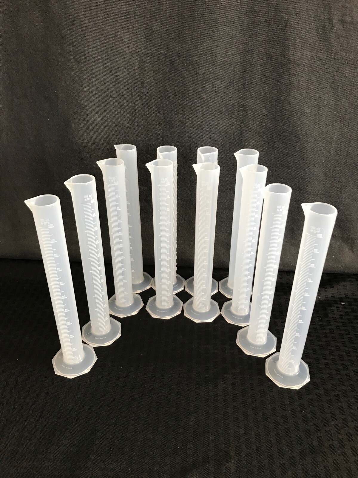 (12) BEL-ART SCIENCEWARE 100mL PP Single Scale Graduated Cylinder F28455-0000