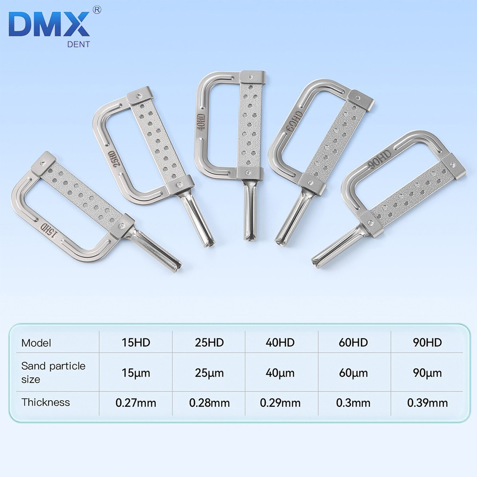 Dental Orthodontic 4:1 Contra Angle Interproximal Enamel Strips Kit EVA IPR