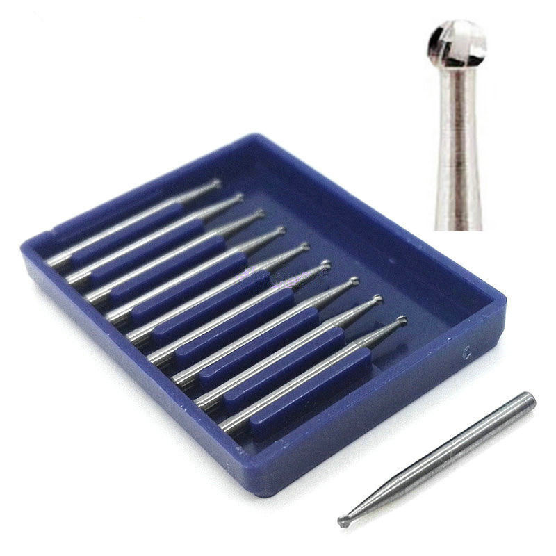 Dental Tungsten Steel Carbide Bur FG RA HP Drills For High/Low Speed Handpiece