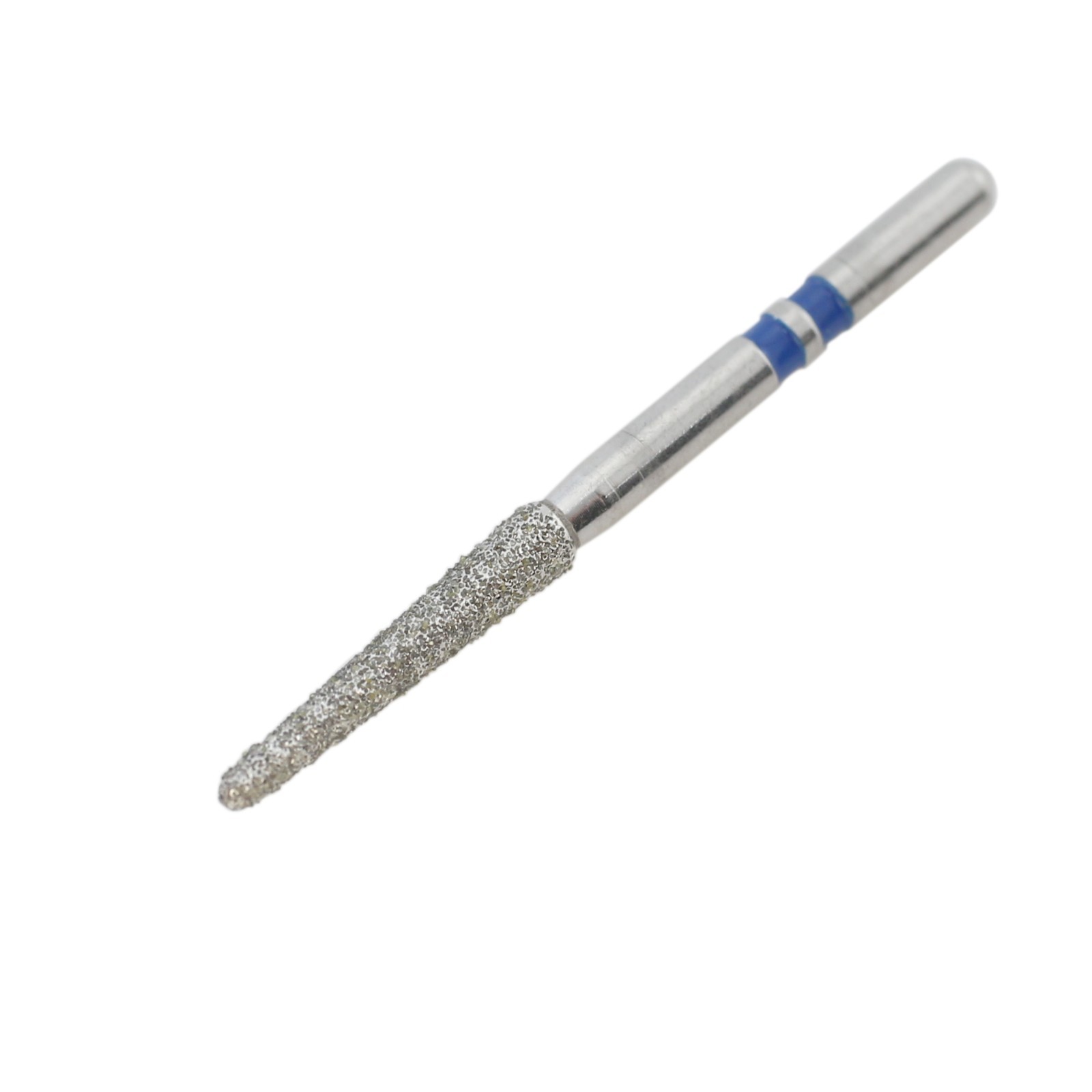 Zirconia Cutting Dental Diamond Burs FG Round End Taper Cylinder for High Speed