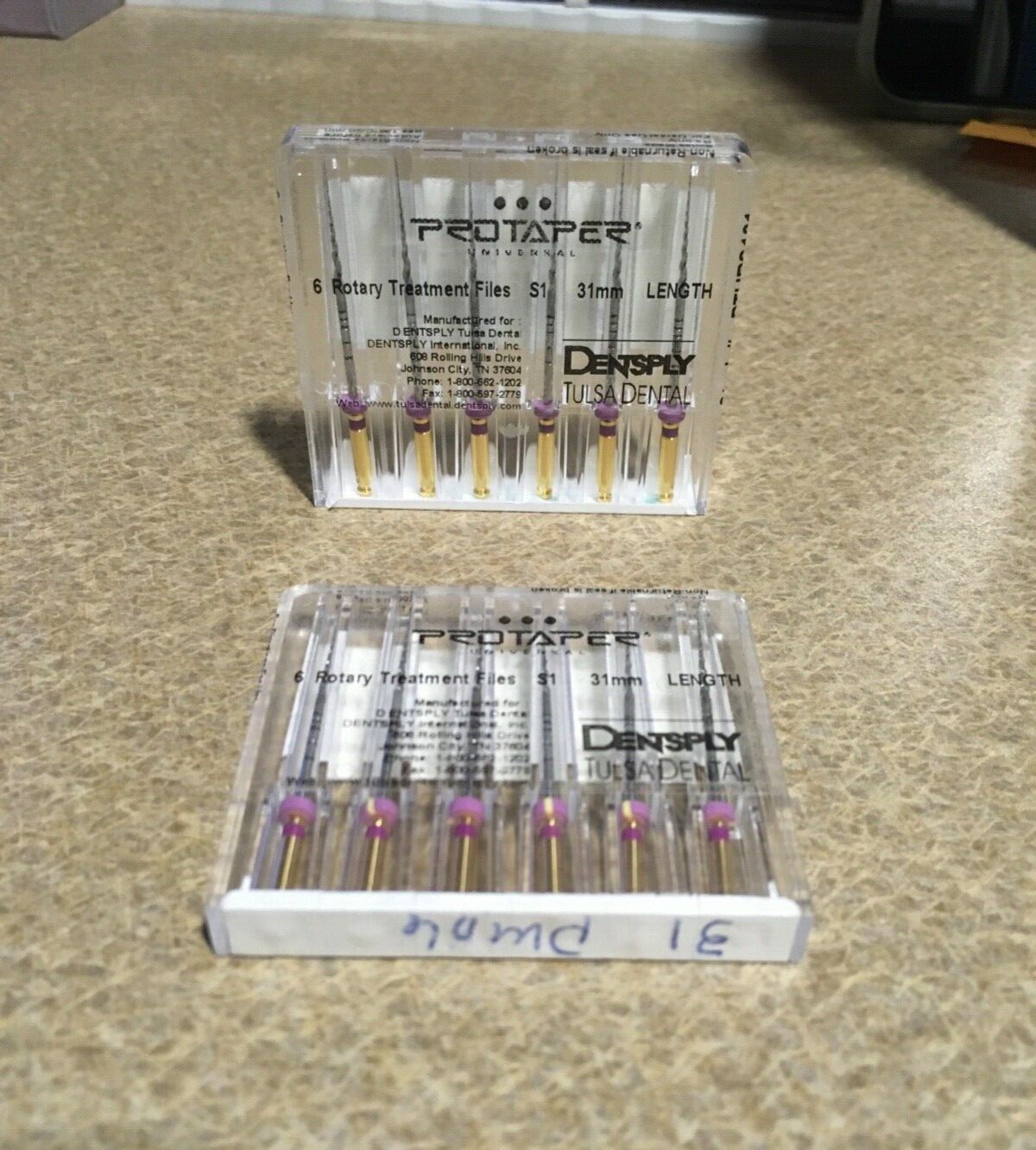 Protaper Universal S1 31mm Purple 