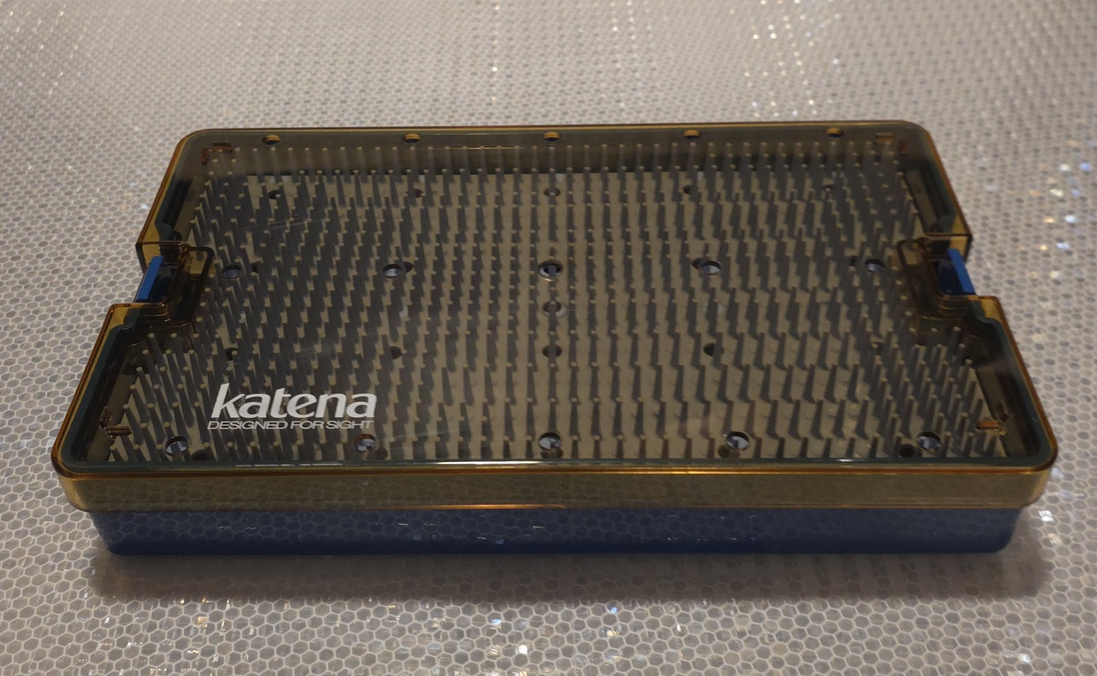 KATENA K9-2030 STERILIZATION CASE OPHTHALMIC SURGICAL INSTRUMENT TRAY