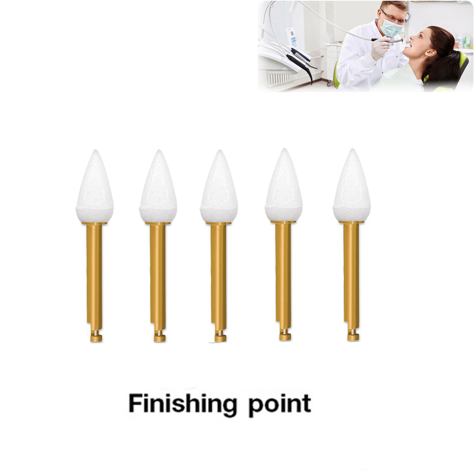 Enhance Finishing Point/Discs/Cup Composite Polishing Pack of 30 pc