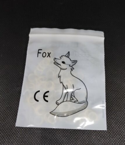 1000 Pcs Dental Orthodontic Elastics Rubber Bands O Rings Natural Rubber Latex