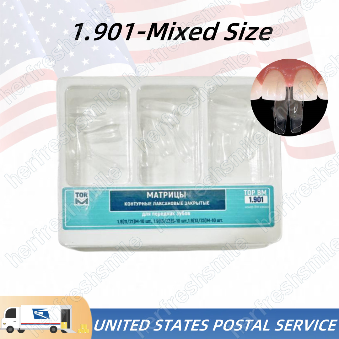 Dental Clear Matrix TOR VM Anterior Matrices BT Fits Bioclear TOP BM 30Pcs USA