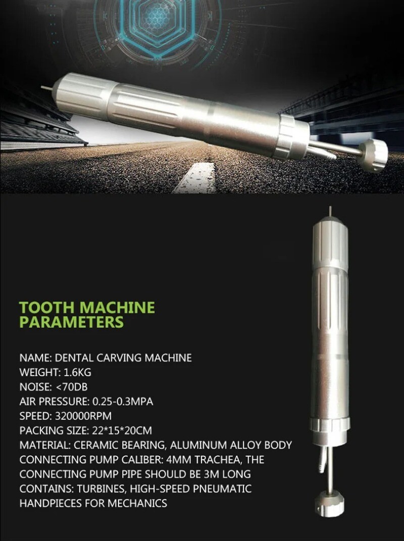 Gear Engraving Machine Mechanical Ceramic Bearing Core Pneumatic Handle