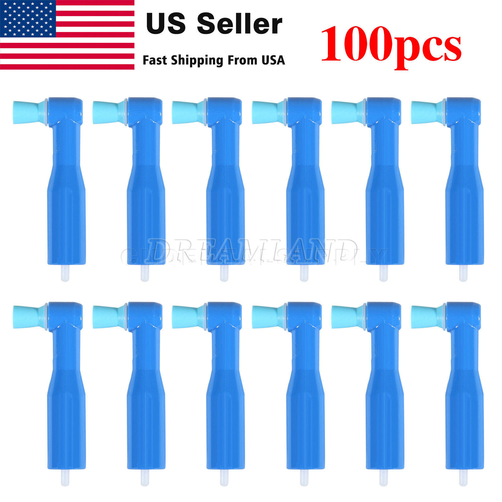 100 Dental Polishing Prophy Angles /Polishing Cups Prophy Cup Soft/firm USA