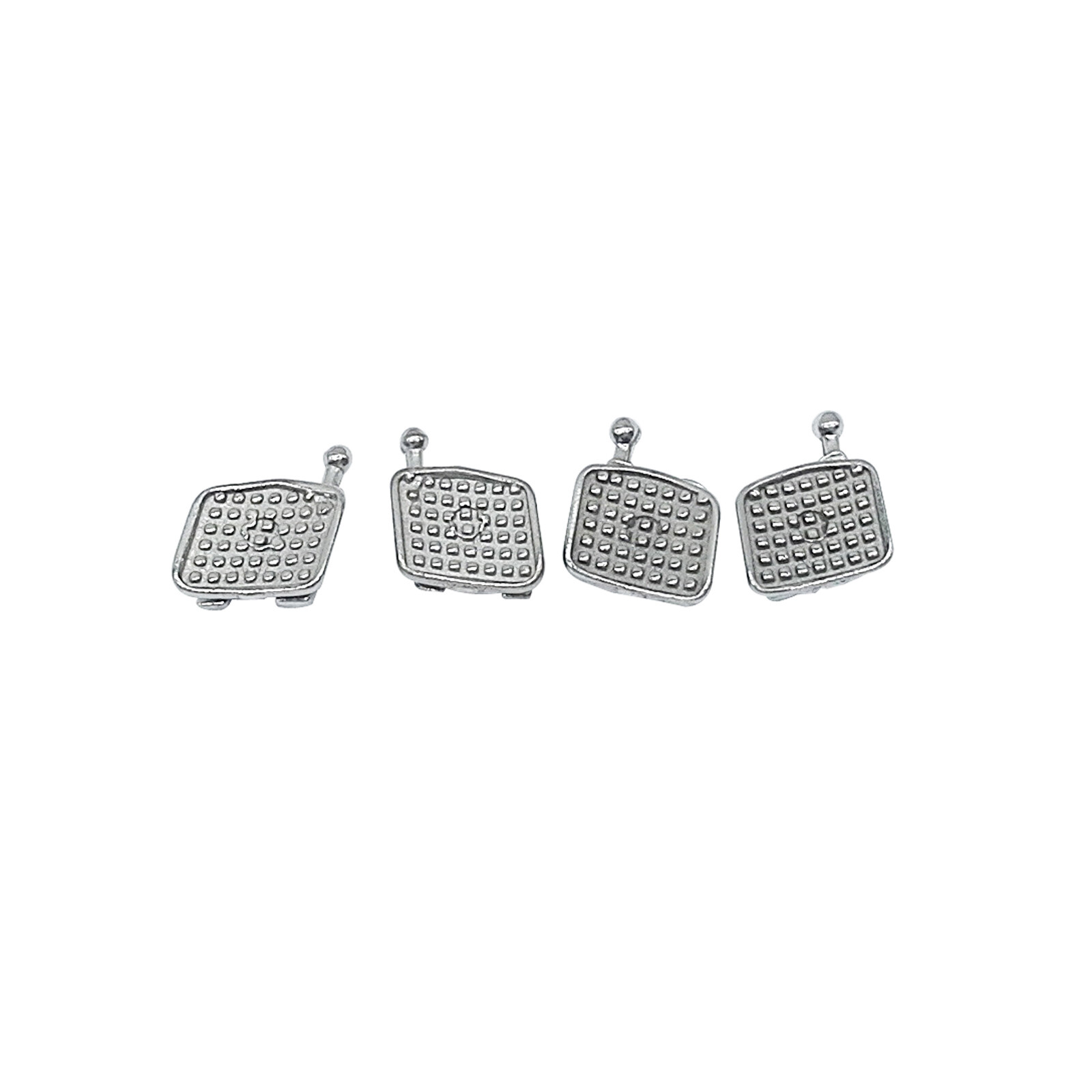 20Pcs PROB Dental Orthodontic Metal Brackets Braces Mini/Standard .022 3/345Hook