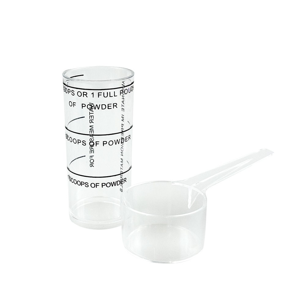 5Pcs NEW ALGINATE IMPRESSION MATERIAL MEASURING SCOOP + CYLINDER TUBE KIT CLEAR
